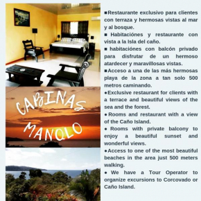 Cabinas Manolo Drake Bay, Full Ocean View, Caño Island View & Forest view